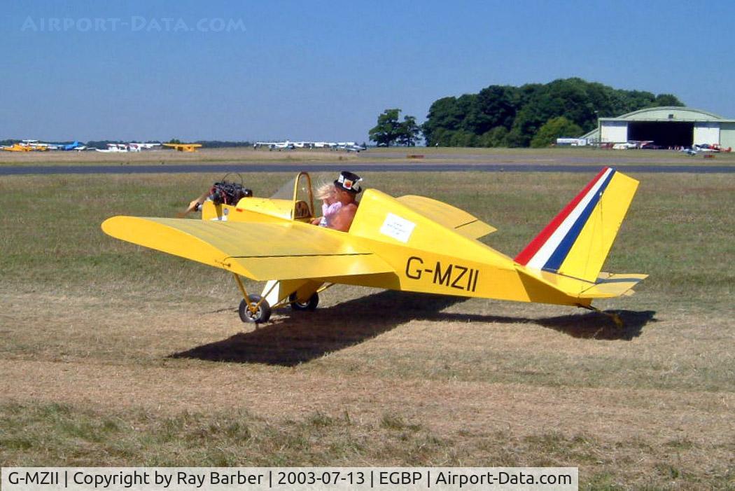 G-MZII, 1997 Team Mini-Max C/N PFA 186-11842, TEAM Minimax [PFA 186-11842] Kemble~G 13/07/2003