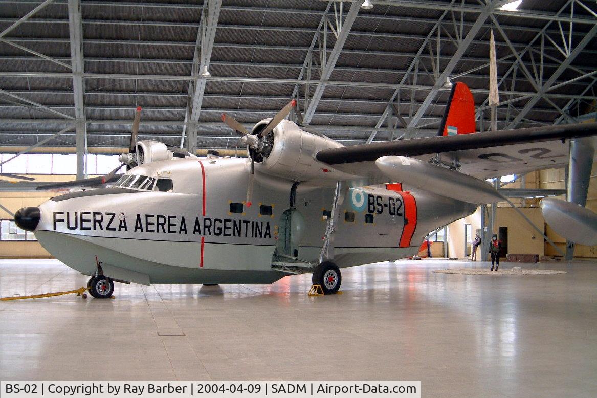 BS-02, Grumman HU-16A Albatros C/N G70, Grumman HU-16A Albatross [G-70] (Ex Argentine Air Force) Moron-Buenos Aires Province~LV 09/04/2004