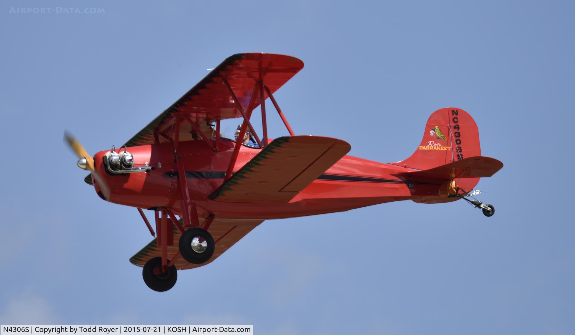 N4306S, 1996 Rose Parrakeet Replica C/N LS101, Airventure 2015