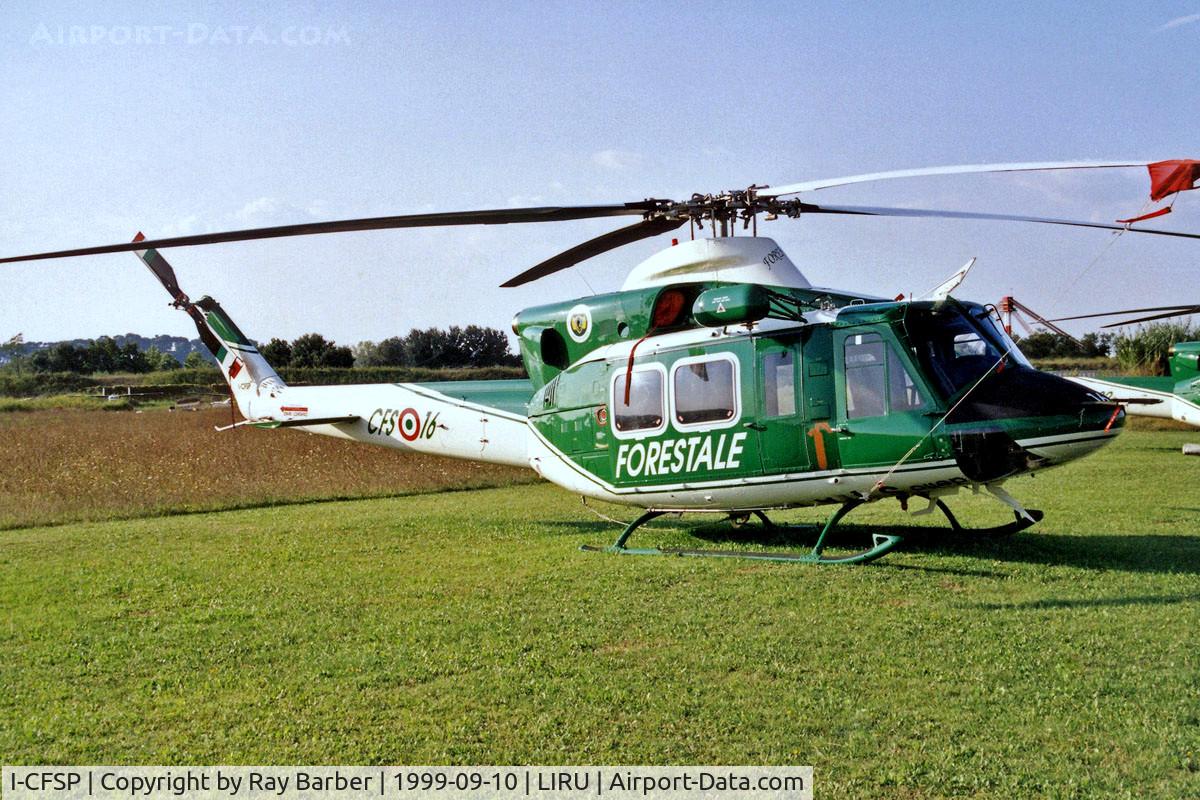 I-CFSP, Agusta AB-412HP C/N 25563, Agusta-Bell AB.412 [25563] (Forestale) Rome-Urbe~I 10/09/1999