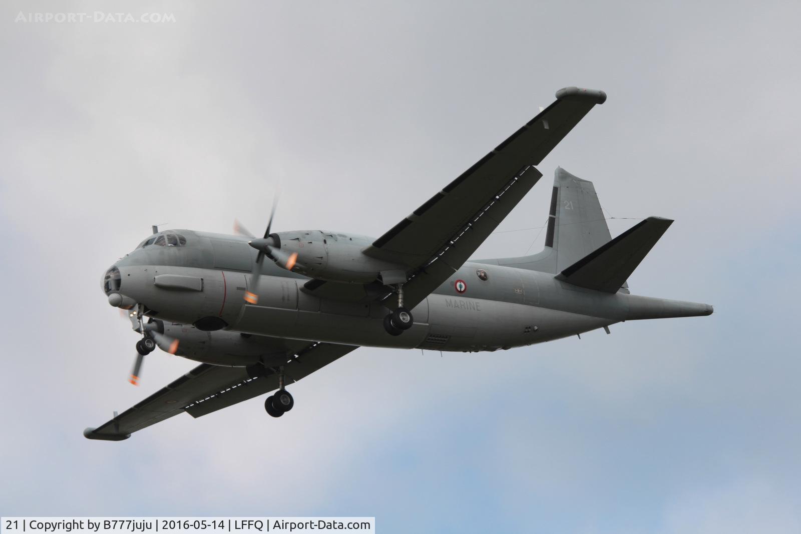 21, Dassault ATL-2 Atlantique 2 C/N 21, at La Férté-Alais