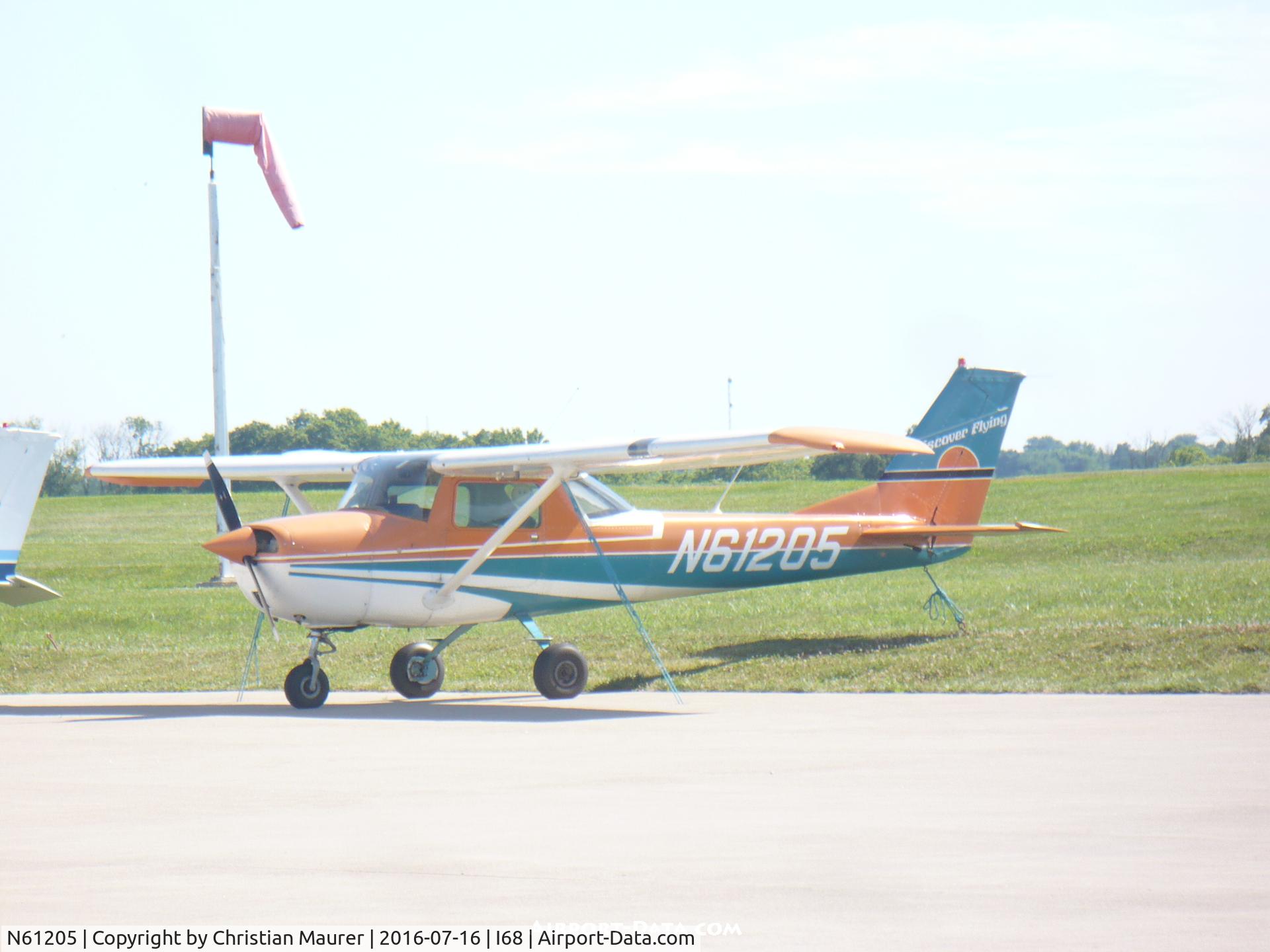 N61205, 1969 Cessna 150J C/N 15070886, Cessna 150J