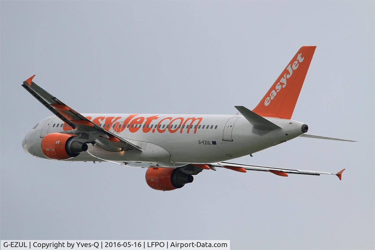 G-EZUL, 2012 Airbus A320-214 C/N 5019, Airbus A320-214, Take off rwy 24, Paris-Orly airport (LFPO-ORY)