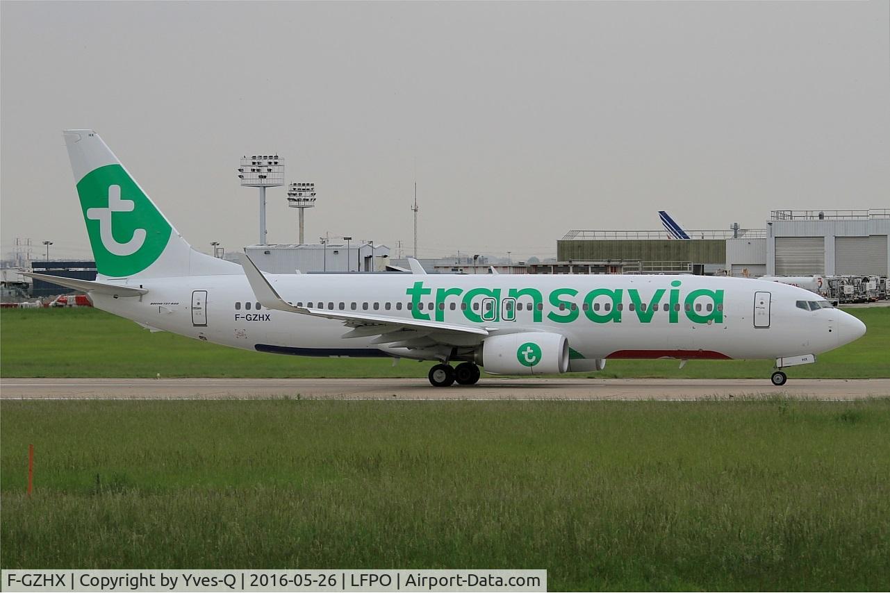 F-GZHX, 2016 Boeing 737-8K2 C/N 41343, Boeing 737-8K2, Take off run rwy 08, Paris-Orly Airport (LFPO-ORY)