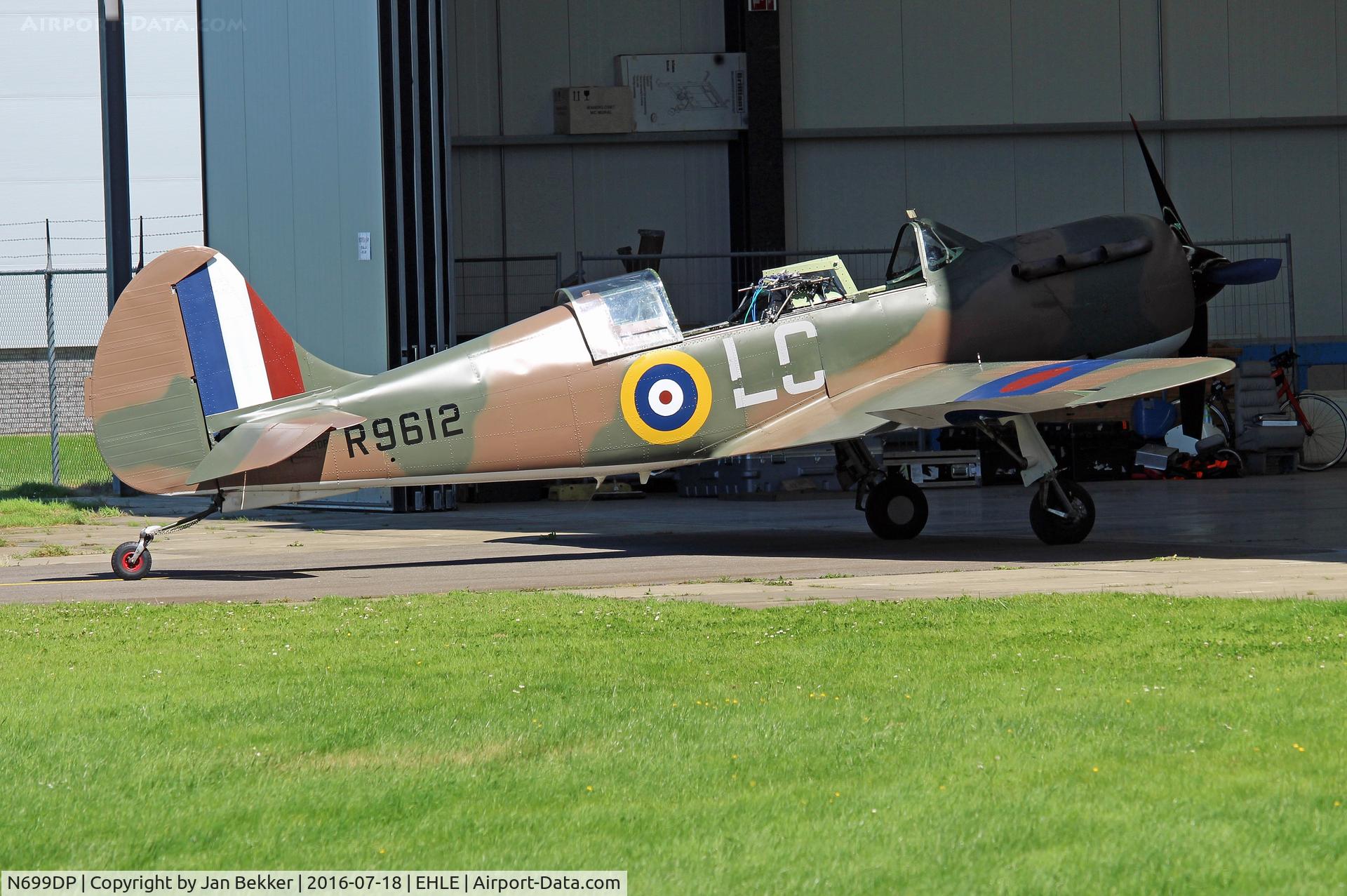 N699DP, 2002 Yakovlev (Aerostar) Yak-52TW C/N 0212302, At Lelystad Airport for the Warner Bros movie 