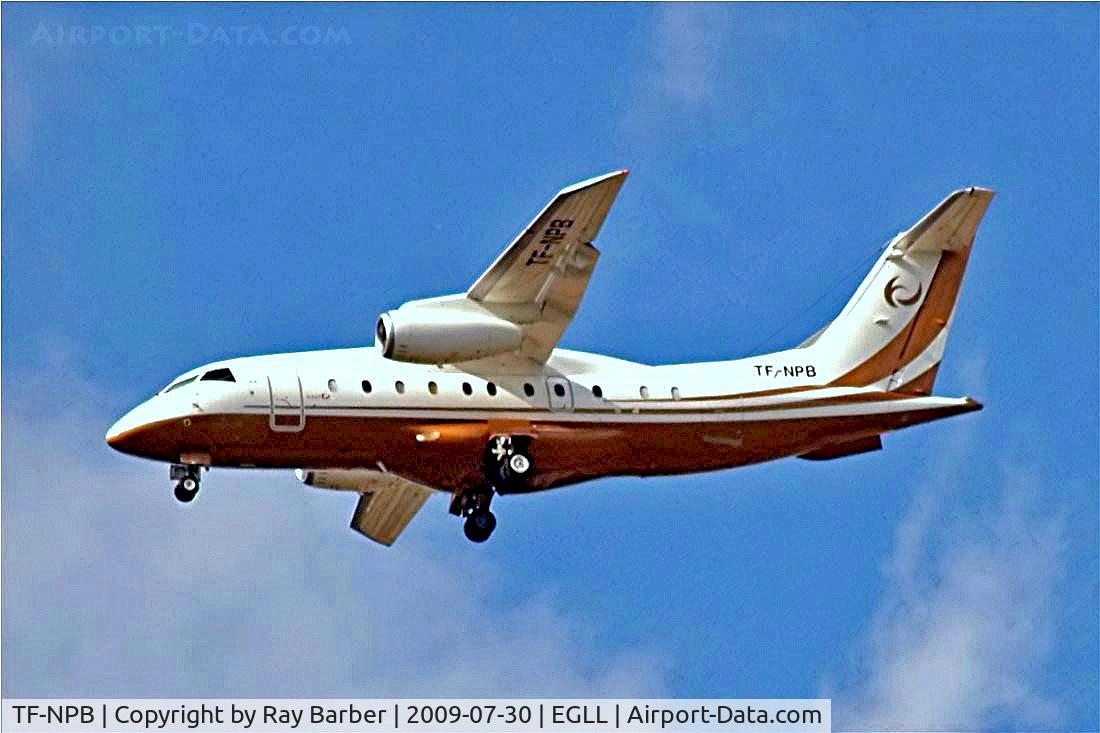 TF-NPB, 2000 Fairchild Dornier 328-310 328JET C/N 3161, Dornier 328-310 Jet [3161] (Icejet) Home~G 30/07/2009. on approach 27R.