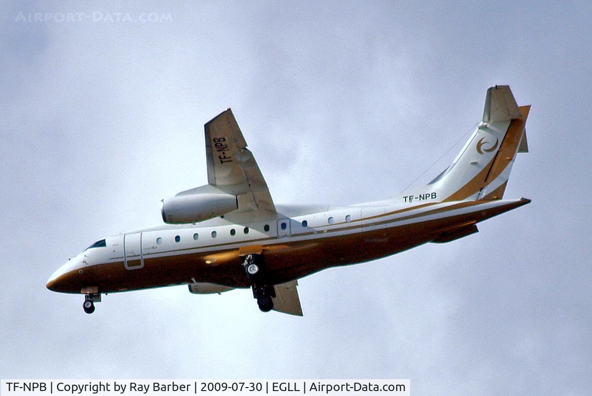 TF-NPB, 2000 Fairchild Dornier 328-310 328JET C/N 3161, Dornier 328-310 Jet [3161] (Icejet) Home~G 30/07/2009. on approach 27R.