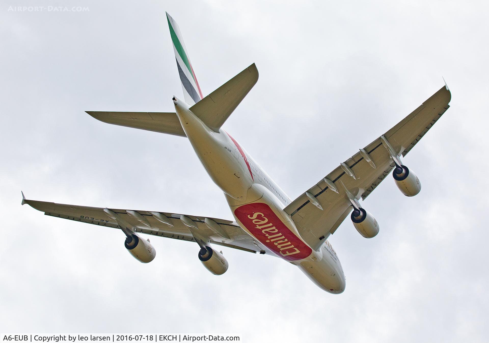 A6-EUB, 2016 Airbus A380-861 C/N 213, Copenhagen 18.7.16