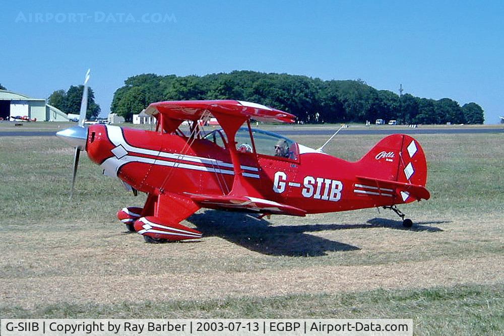 G-SIIB, Aviat Pitts S-2B Special C/N 5218, Christen S-2B Special [5218] Kemble~G 13/07/2003
