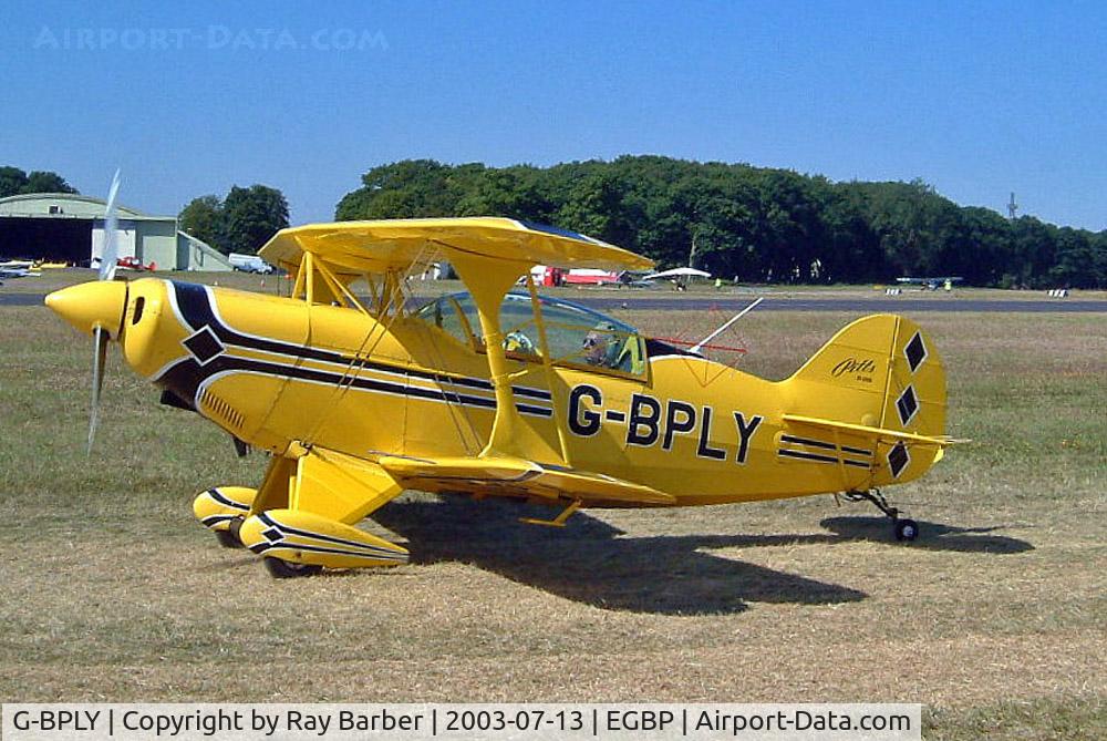 G-BPLY, 1988 Christen Pitts S-2B Special C/N 5149, Christen S-2B Special [5149] Kemble~G 13/07/2003