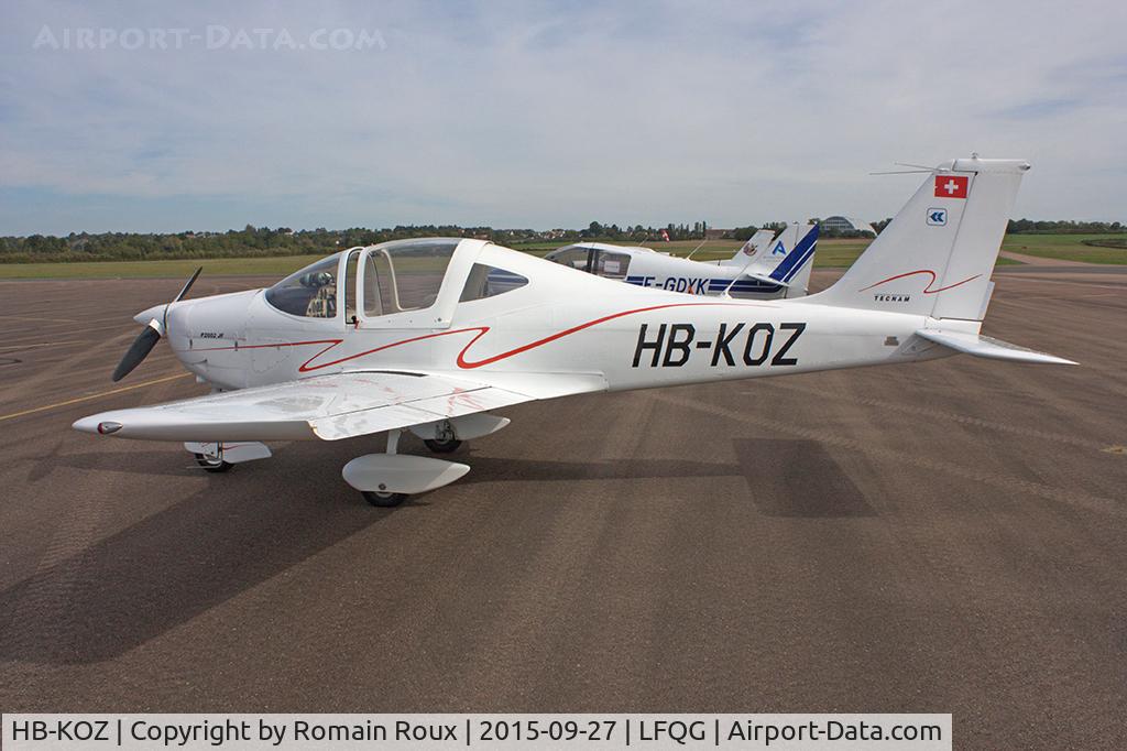 HB-KOZ, 2008 Tecnam P-2002JF Sierra C/N 100, Parked
