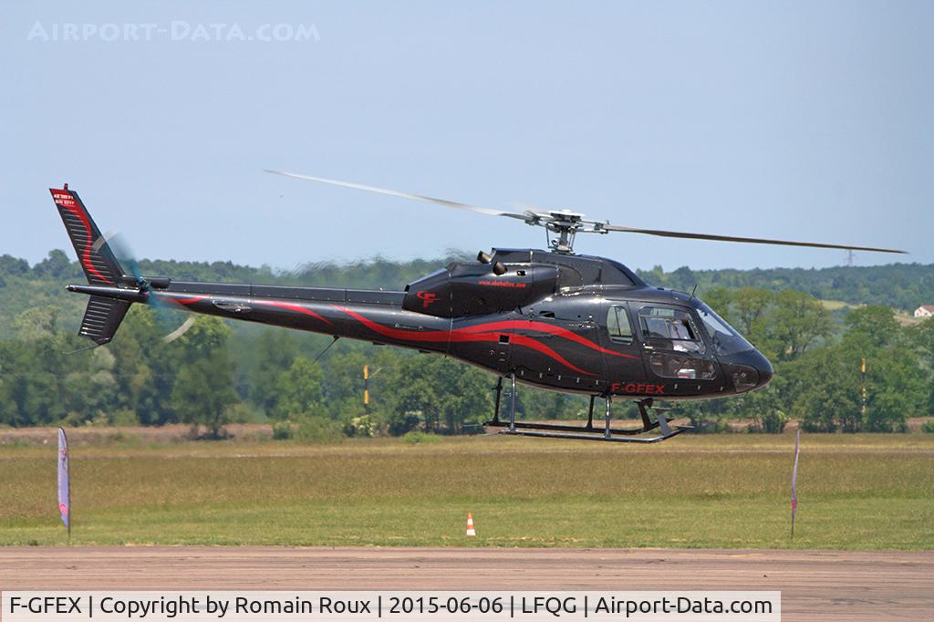 F-GFEX, Eurocopter AS-355F-1 Ecureuil 2 C/N 5217, Take off