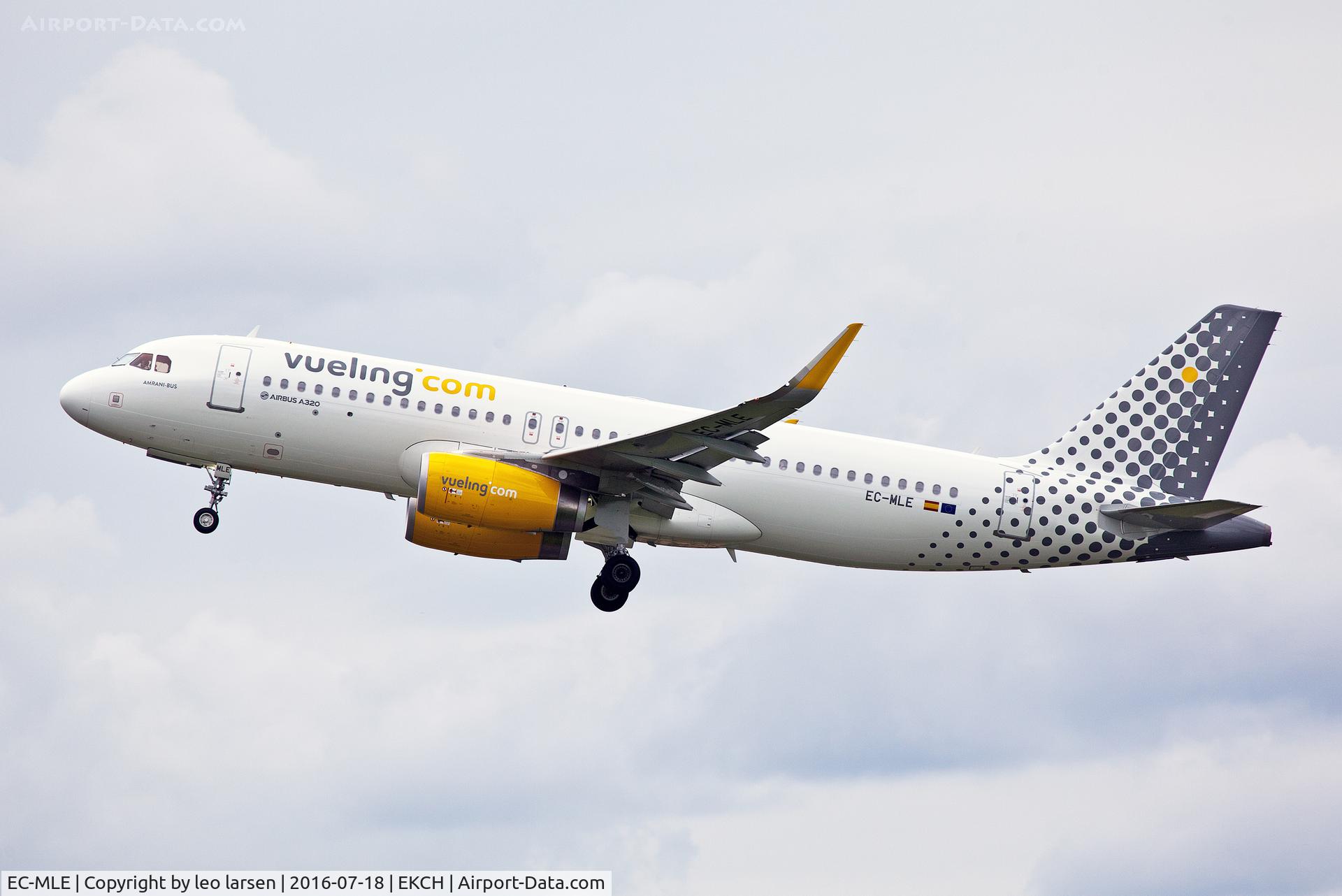 EC-MLE, 2016 Airbus A320-232 C/N 7109, Copenhagen 18.7.16