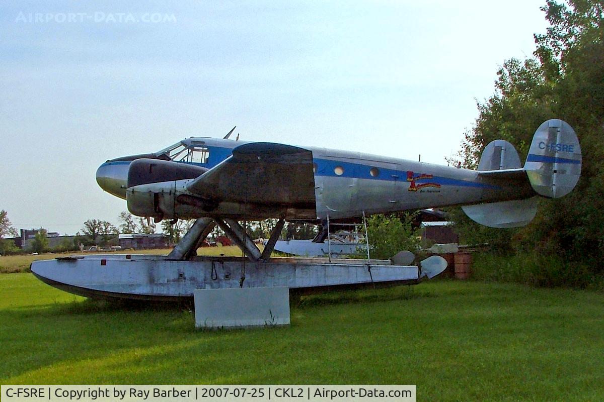 C-FSRE, 1954 Beech 3N Expeditor C/N CA-61, Beech 3N Expeditor [CA-61] ( Excellent Adventures Outposts & Air Services Ltd) Selkirk~C 25/07/2008