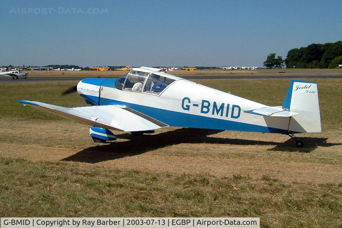 G-BMID, 1964 Jodel (Wassmer) D-120 Paris-Nice C/N 259, Wassmer Jodel D.120 Paris-Nice [259] Kemble~G 13/07/2003