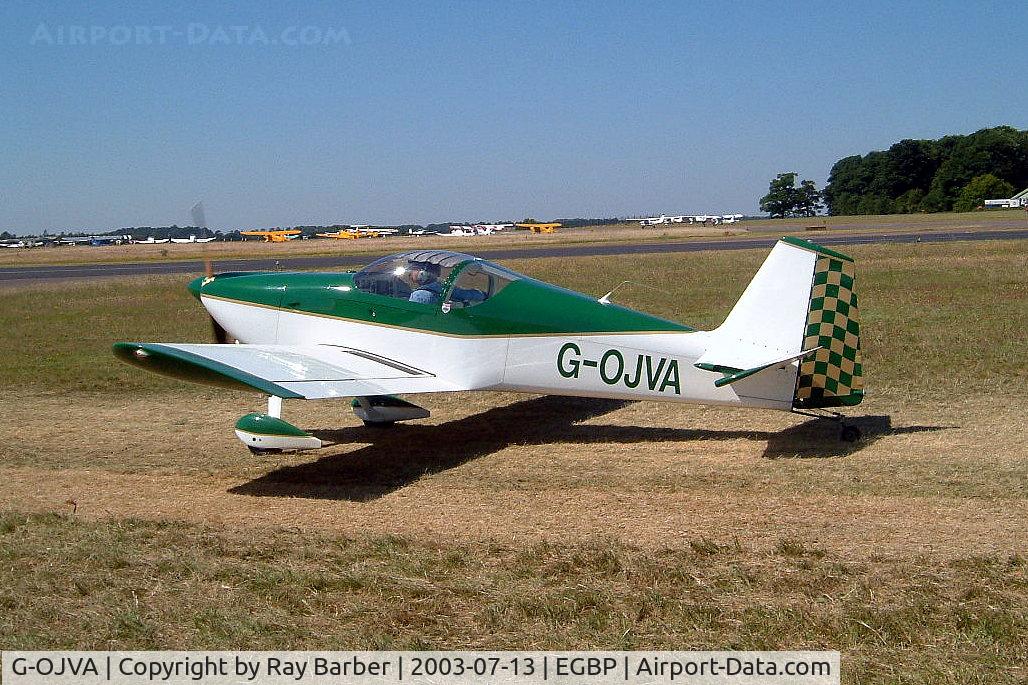 G-OJVA, 1998 Vans RV-6 C/N PFA 181-12292, Van's RV-6 [PFA 181-12292] Kemble~G 13/07/2003