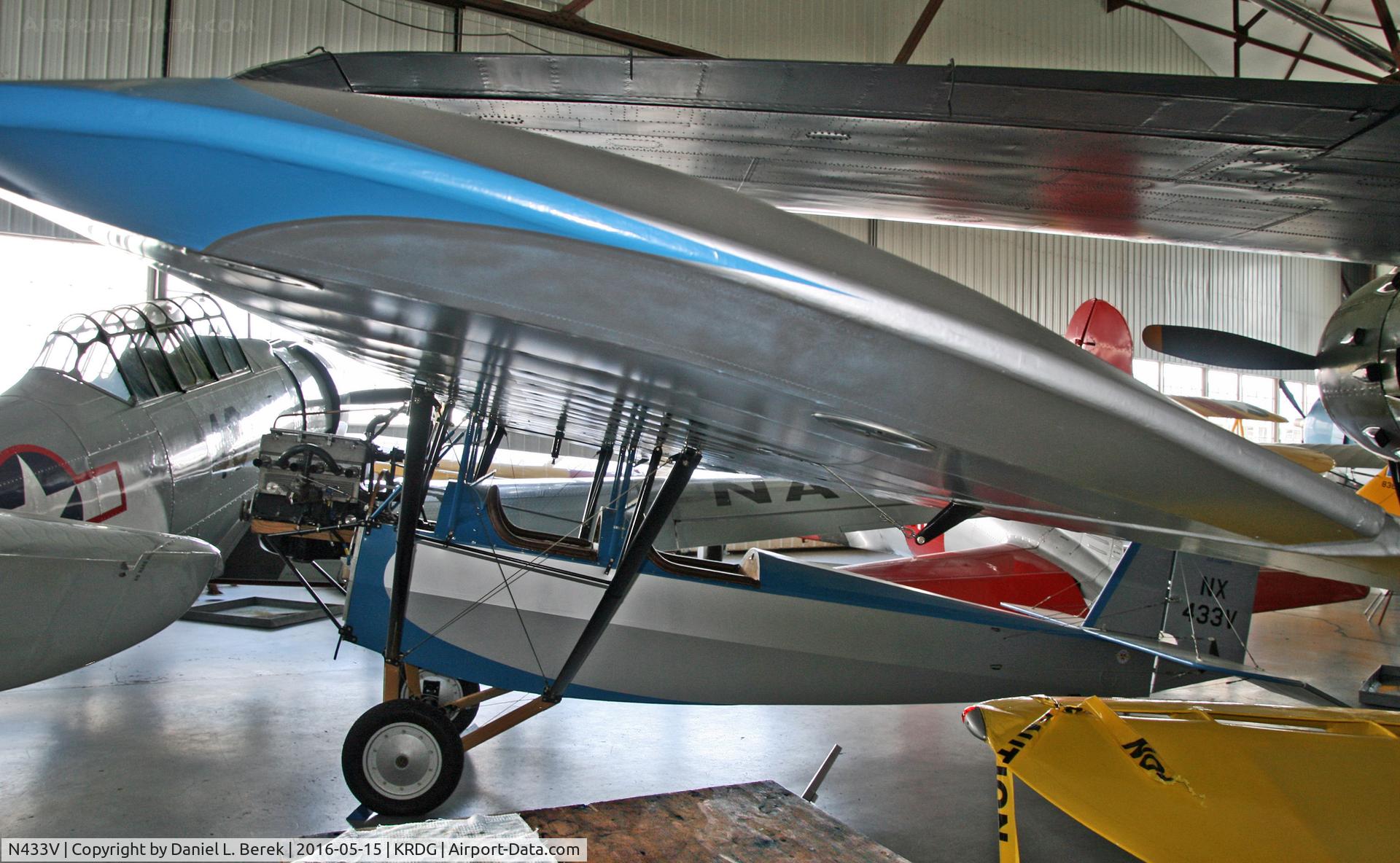 N433V, Pietenpol Air Camper C/N 1-1933, This Air Camper dates to 1933 and has the Ford Model A engine as originally intended in the design.