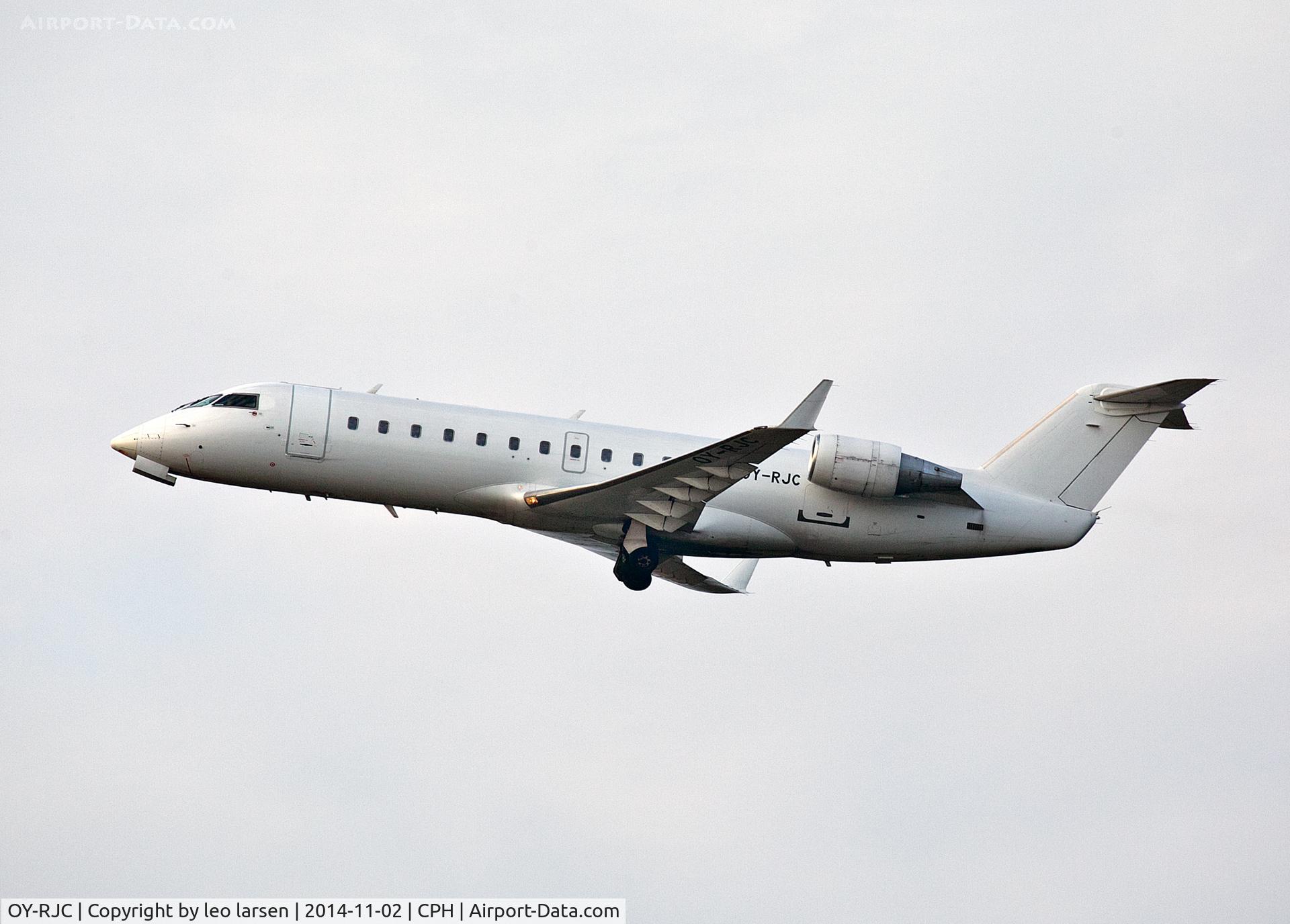 OY-RJC, 1993 Canadair CRJ-100LR (CL-600-2B19) C/N 7015, Copenhagen Kastrup 2.11.14