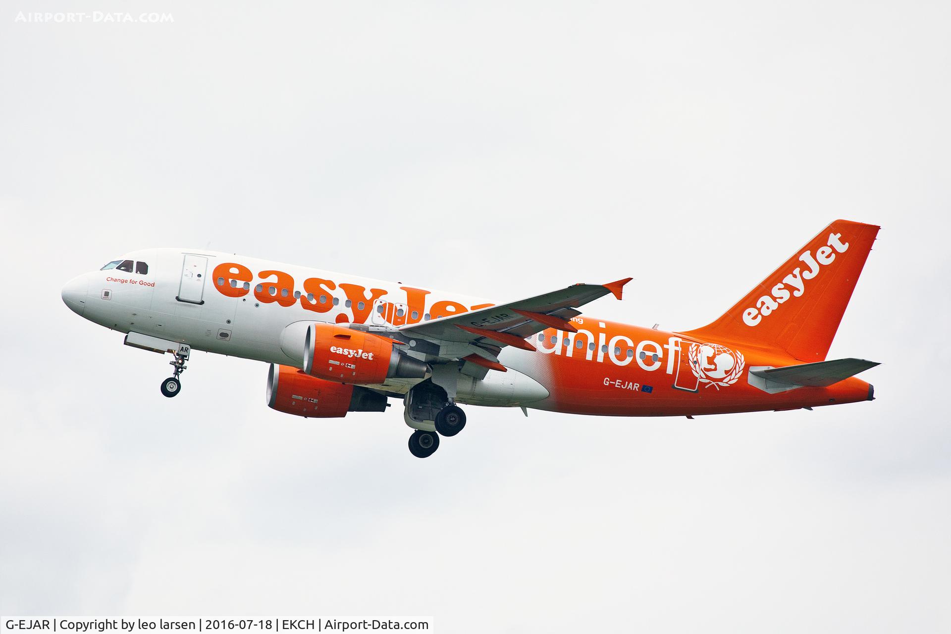 G-EJAR, 2005 Airbus A319-111 C/N 2412, Copenhagen 18.7.16
