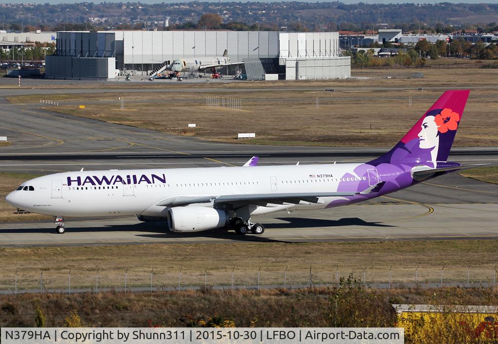 N379HA, 2015 Airbus A330-243 C/N 1672, Delivery day...