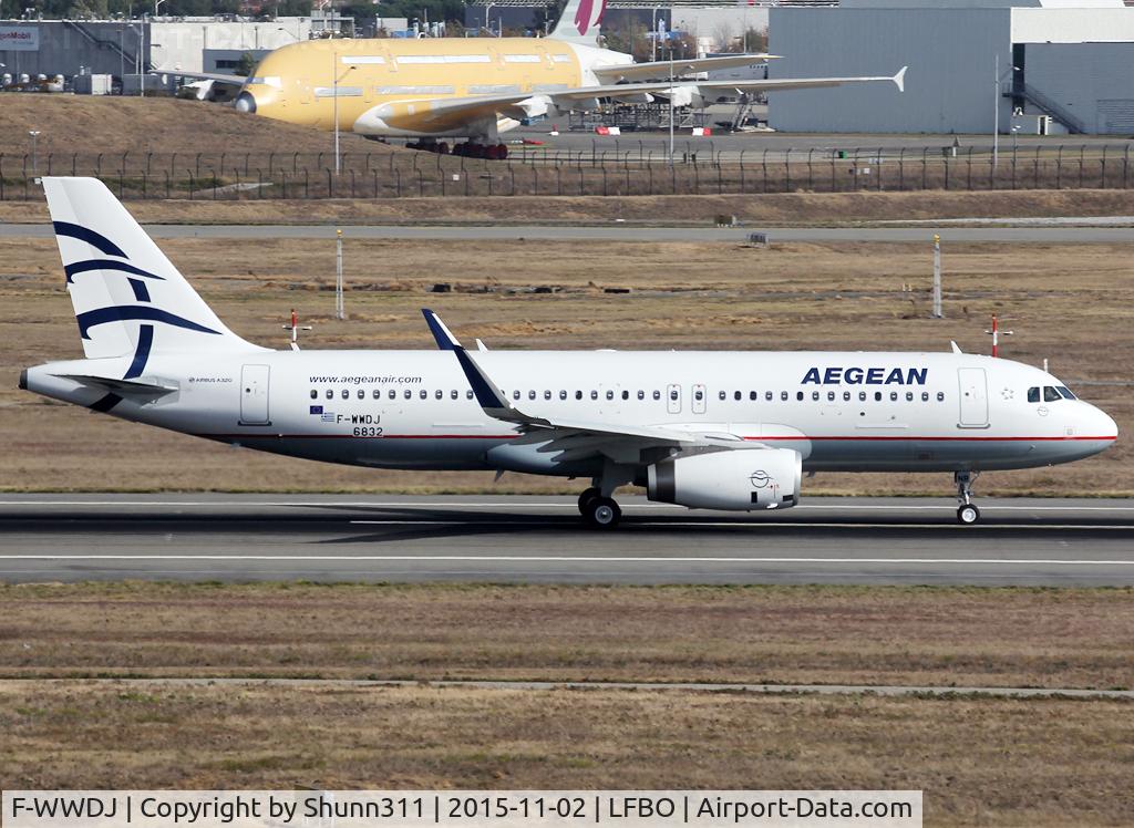 F-WWDJ, 2015 Airbus A320-232 C/N 6832, C/n 6832 - To be SX-DNB