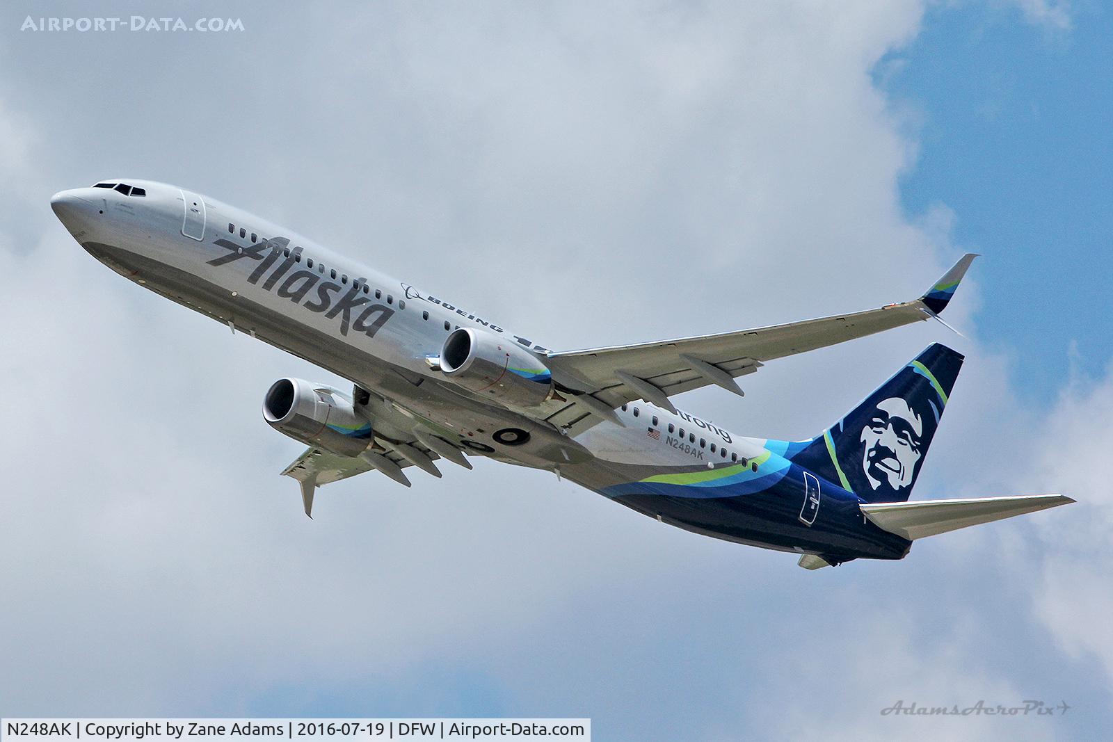 N248AK, 2016 Boeing 737-990/ER C/N 62469, Boeing -100 Years Strong livery