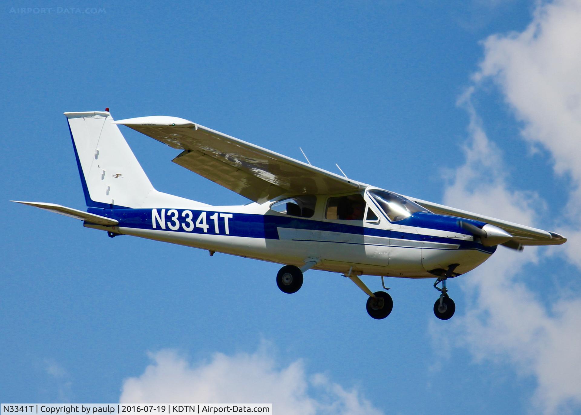 N3341T, 1967 Cessna 177 Cardinal C/N 17700641, At Downtown Shreveport.