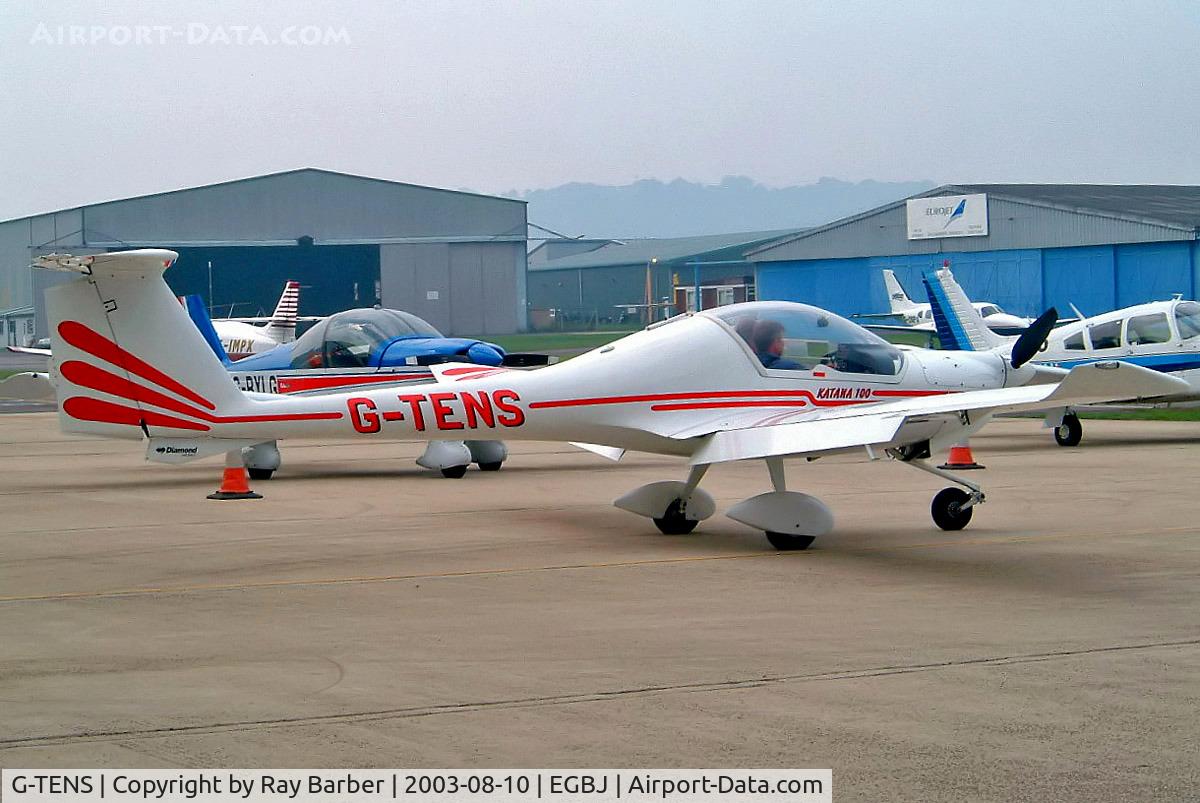 G-TENS, 1995 HOAC DV-20 Katana C/N 20148, HOAC DV-20 Katana [20.148] Staverton~G 10/08/2003
