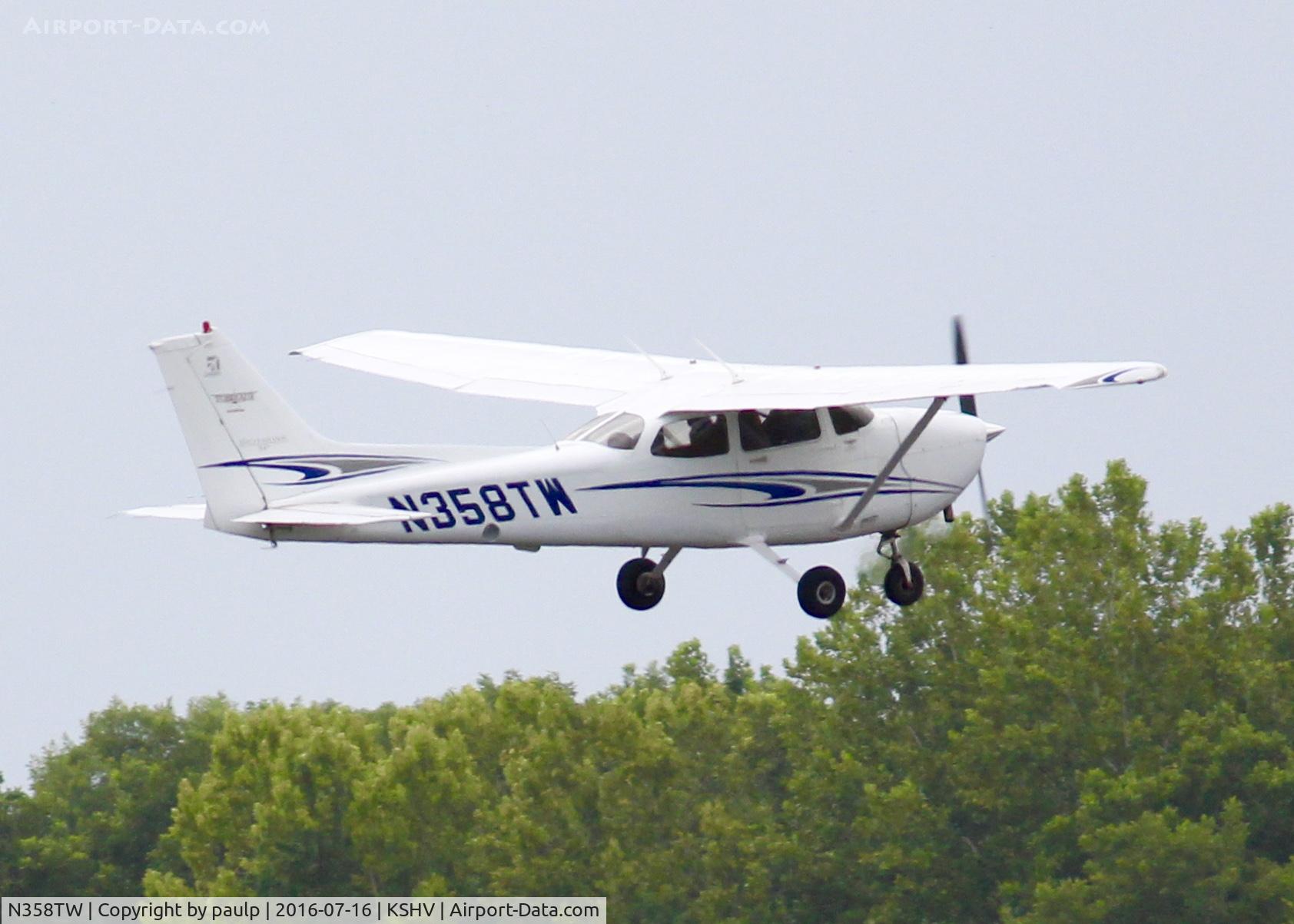 N358TW, 2004 Cessna 172S C/N 172S9751, At Downtown Shreveport.