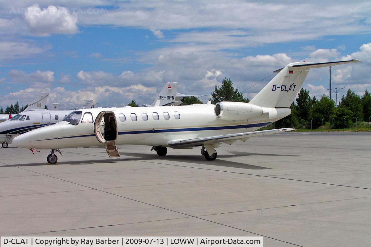 D-CLAT, 2006 Cessna 525B CitationJet CJ3 C/N 525B-0085, Cessna CitationJet 3 [525B-0085] Vienna-Schwechat~OE 13/07/2009