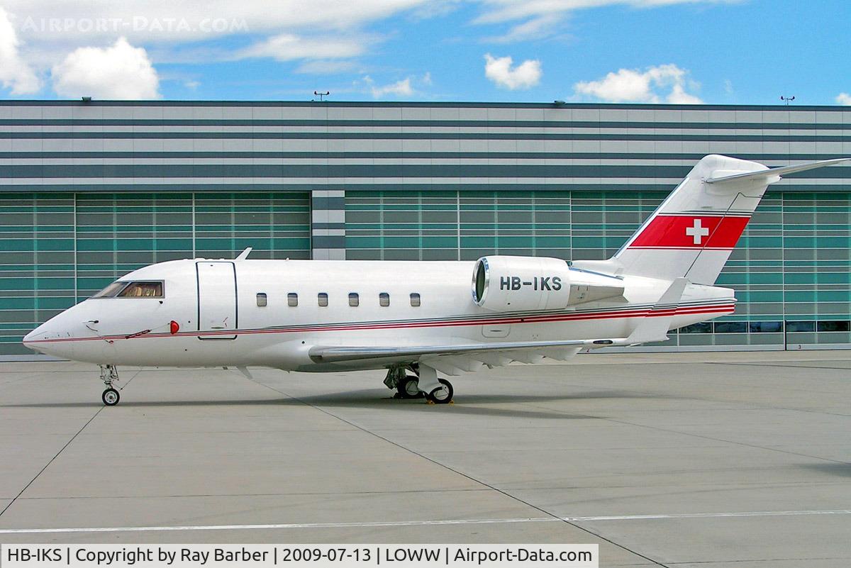 HB-IKS, 1989 Canadair Challenger 601-3A (CL-600-2B16) C/N 5042, Canadair CL.601-3A Challenger [5042] (Air Charter) Vienna-Schwechat~OE 13/07/2009