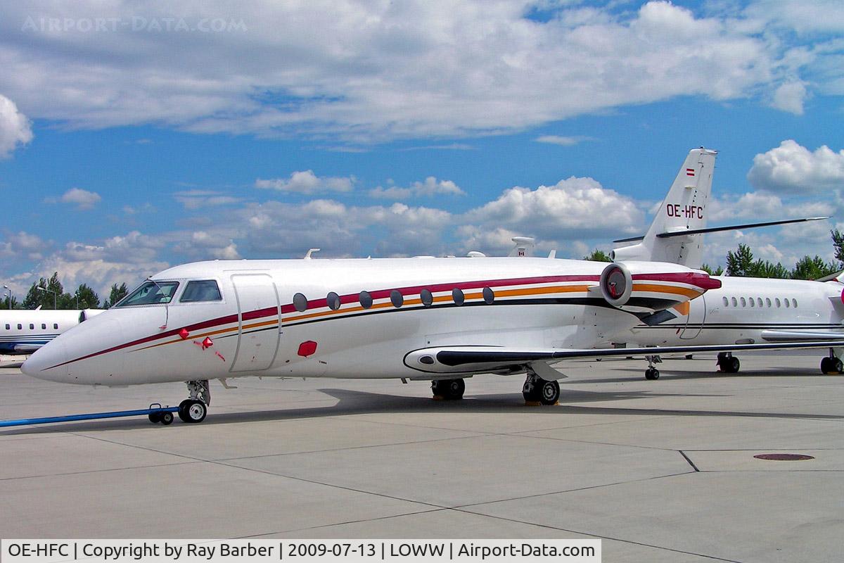 OE-HFC, Gulfstream Aerospace Gulfstream 200 C/N 50, IAI G200 Galaxy [050] (Jet Alliance) Vienna-Schwechat~OE 13/07/2009