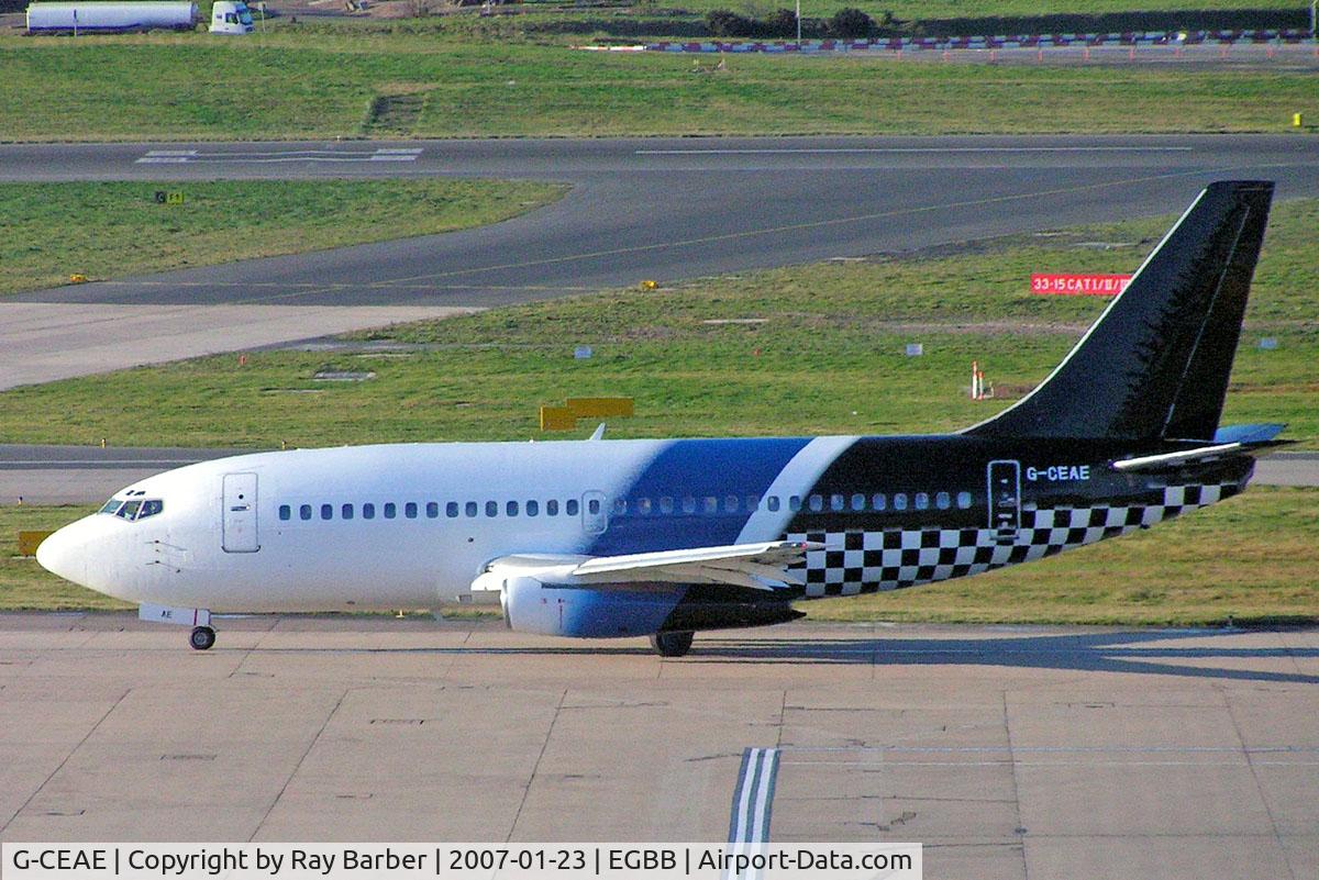 G-CEAE, 1974 Boeing 737-229 C/N 20912, Boeing 737-229 [20912] (European Aviation) Birmingham Int'l~G 18/01/2007
