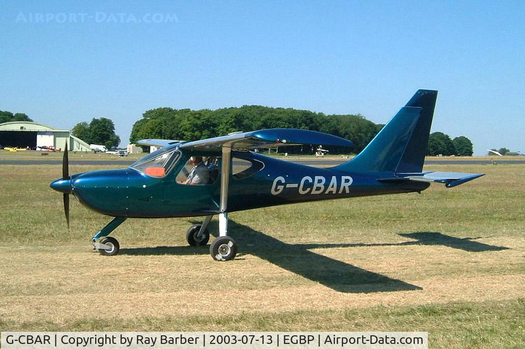 G-CBAR, 2003 Stoddard-Hamilton Glastar C/N PFA 295-13133, Stoddard Hamilton Glastar [PFA 295-13133] Kemble~G 13/07/2003