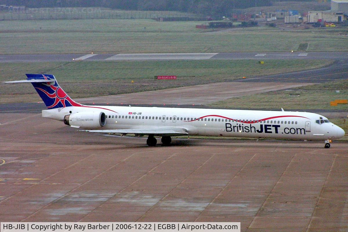 HB-JIB, 1996 McDonnell Douglas MD-90-30 C/N 53553, McDonnell-Douglas MD-90-30 [53553] (BritishJet.com) Birmingham Int'l~G 22/12/2006
