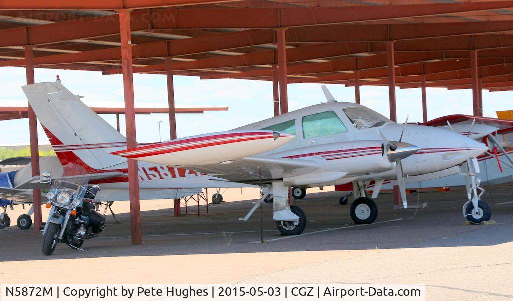 N5872M, 1969 Cessna 310P C/N 310P0172, N5872M Cessna 310P at Casa Grande, Arizona