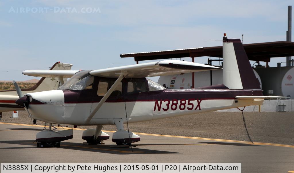 N3885X, 1967 Aero Commander 100 C/N 191, N3885X Aero Commander 100 at Parker, Arizona