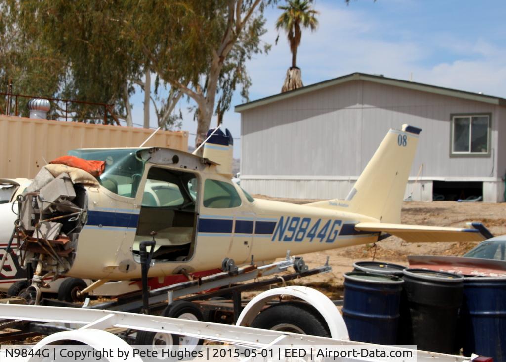 N9844G, 1971 Cessna 172L C/N 17259744, N9844G Cessna 172 at Needles, California