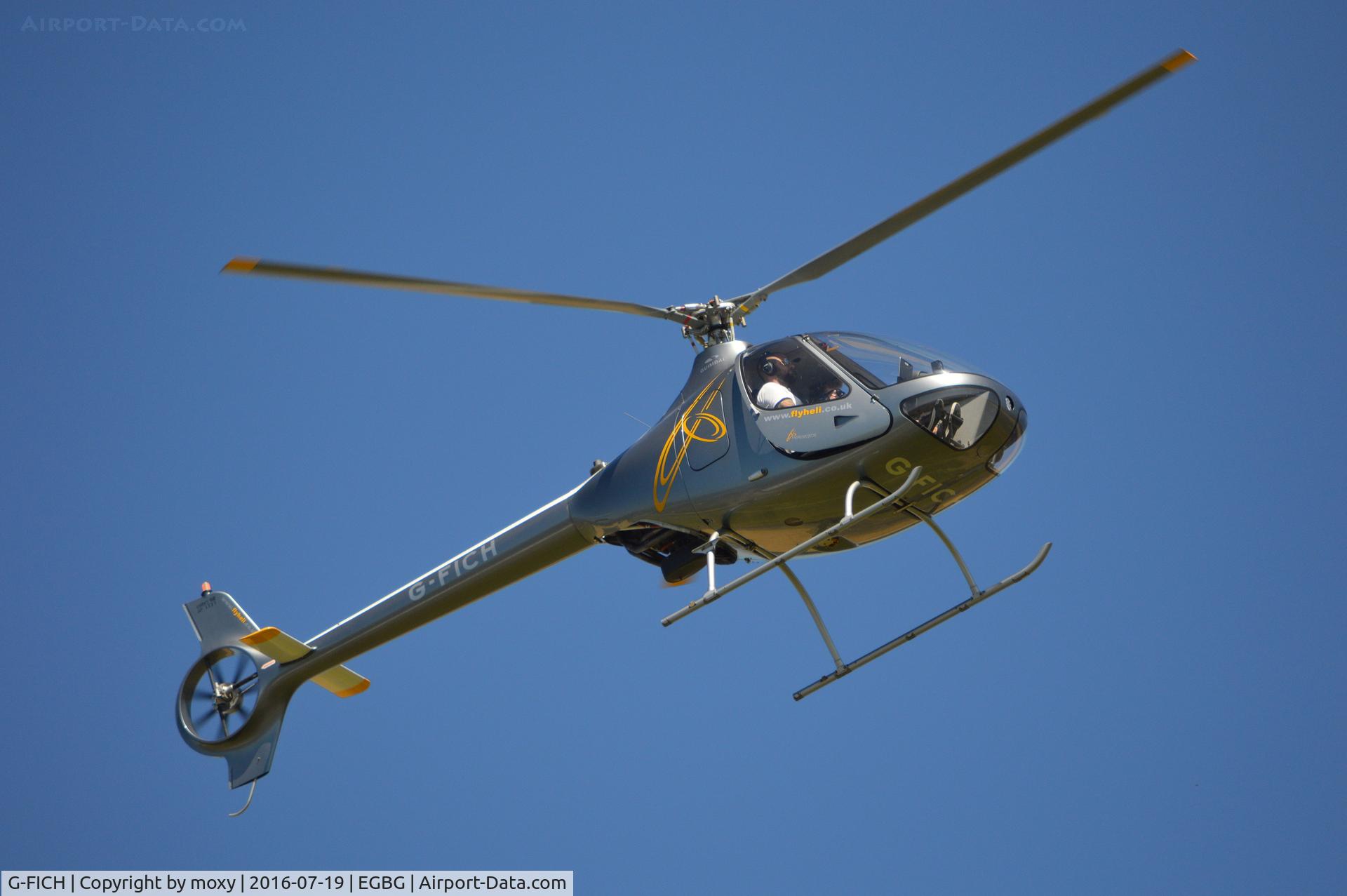 G-FICH, 2015 Guimbal Cabri G2 C/N 1131, Guimbal Cabri G2 at Leicester Airport.