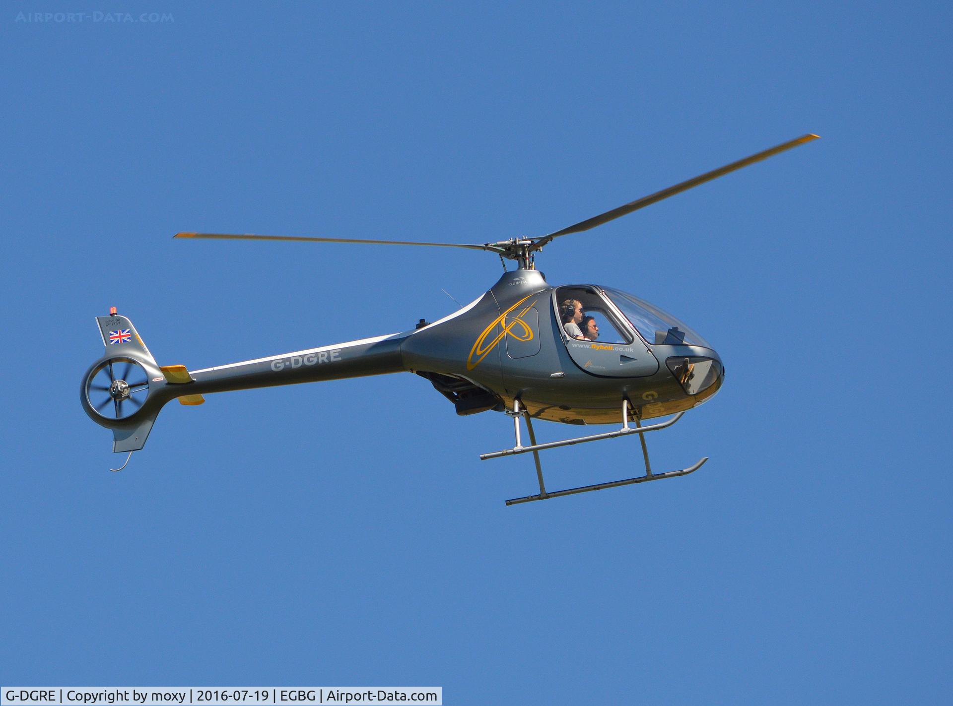 G-DGRE, 2016 Guimbal Cabri G2 C/N 1137, Guimbal Cabri G2 at Leicester Airport.