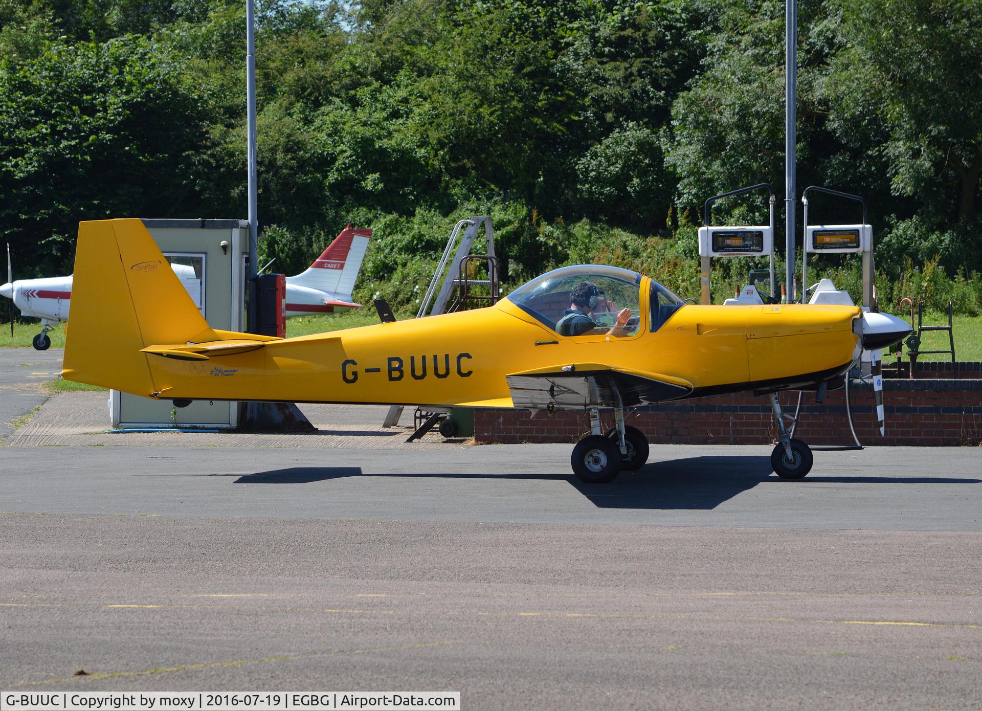 G-BUUC, 1993 Slingsby T-67M Firefly Mk2 C/N 2113, Slingsby T67M Mk II at Leicester Airport.