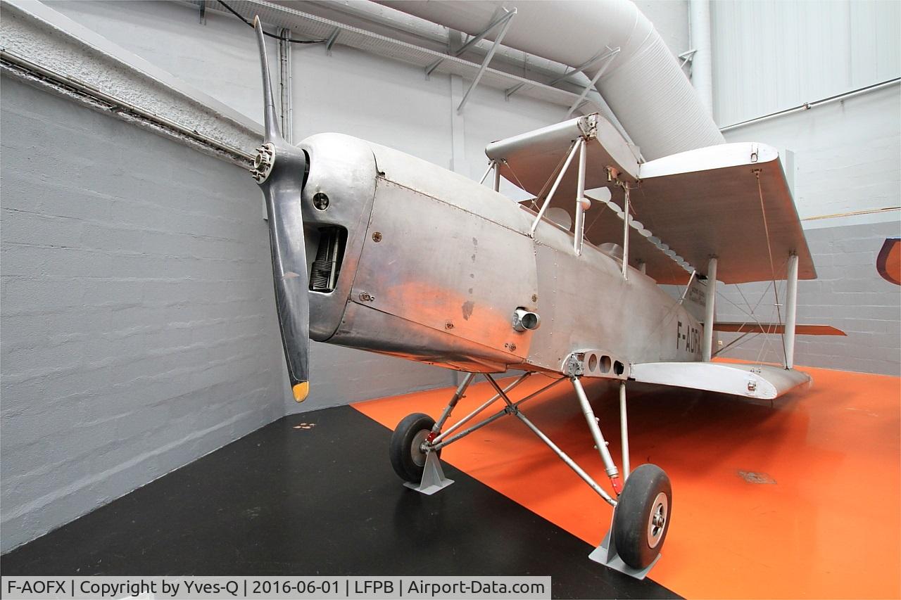 F-AOFX, Caudron C.277R Luciole C/N 7156/14, Caudron C.277R Luciole, Exibited at Air & Space Museum Paris-Le Bourget (LFPB)