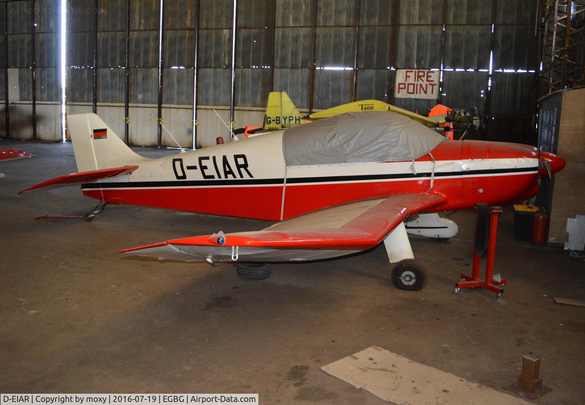 D-EIAR, 1967 Jodel DR-250-160 Capitaine C/N 98, Jodel DR-250-160 Capitaine at Leicester Airport.