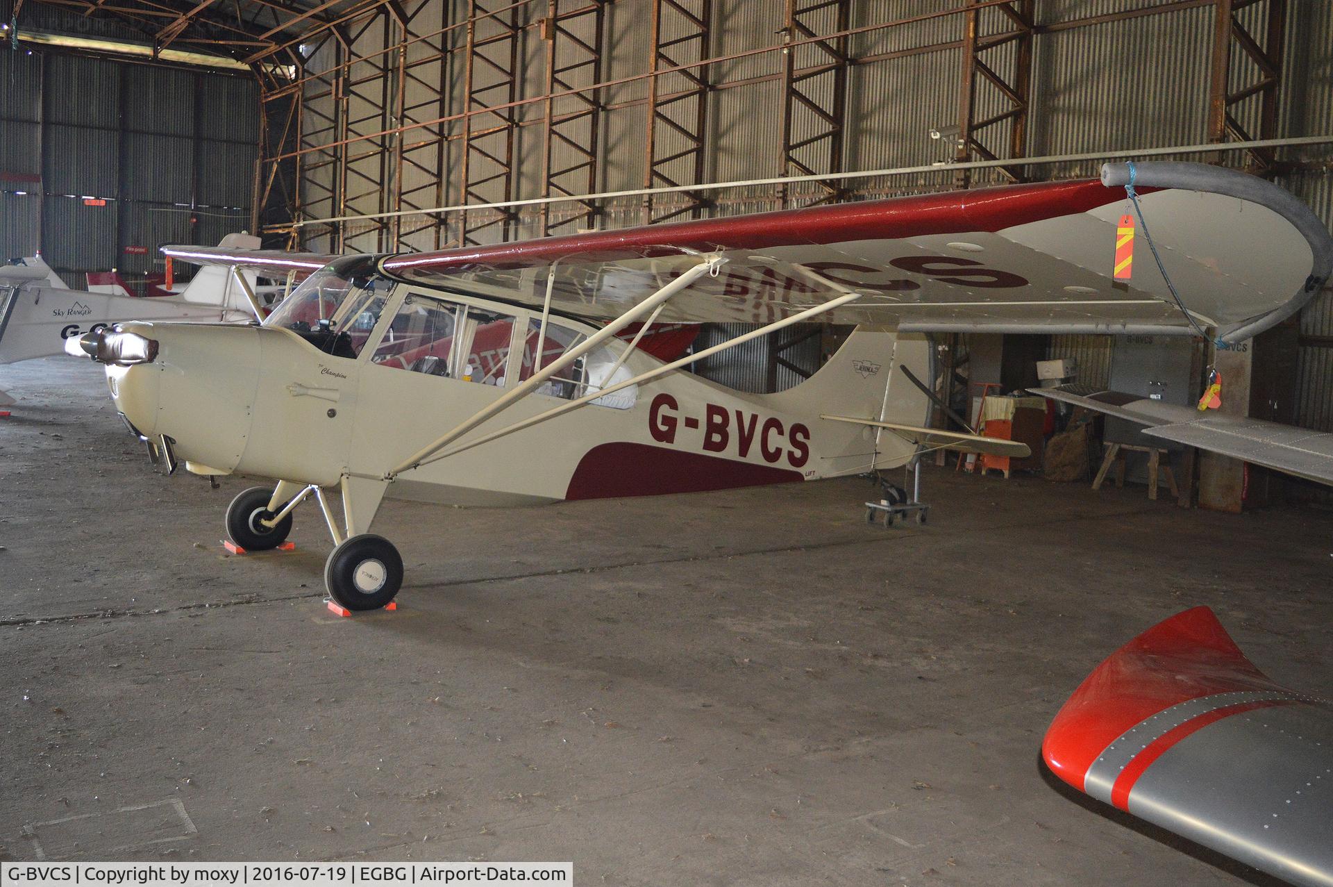 G-BVCS, 1946 Aeronca 7AC Champion C/N 7AC-1346, Aeronca 7AC at Leicester Airport. Ex N69BD