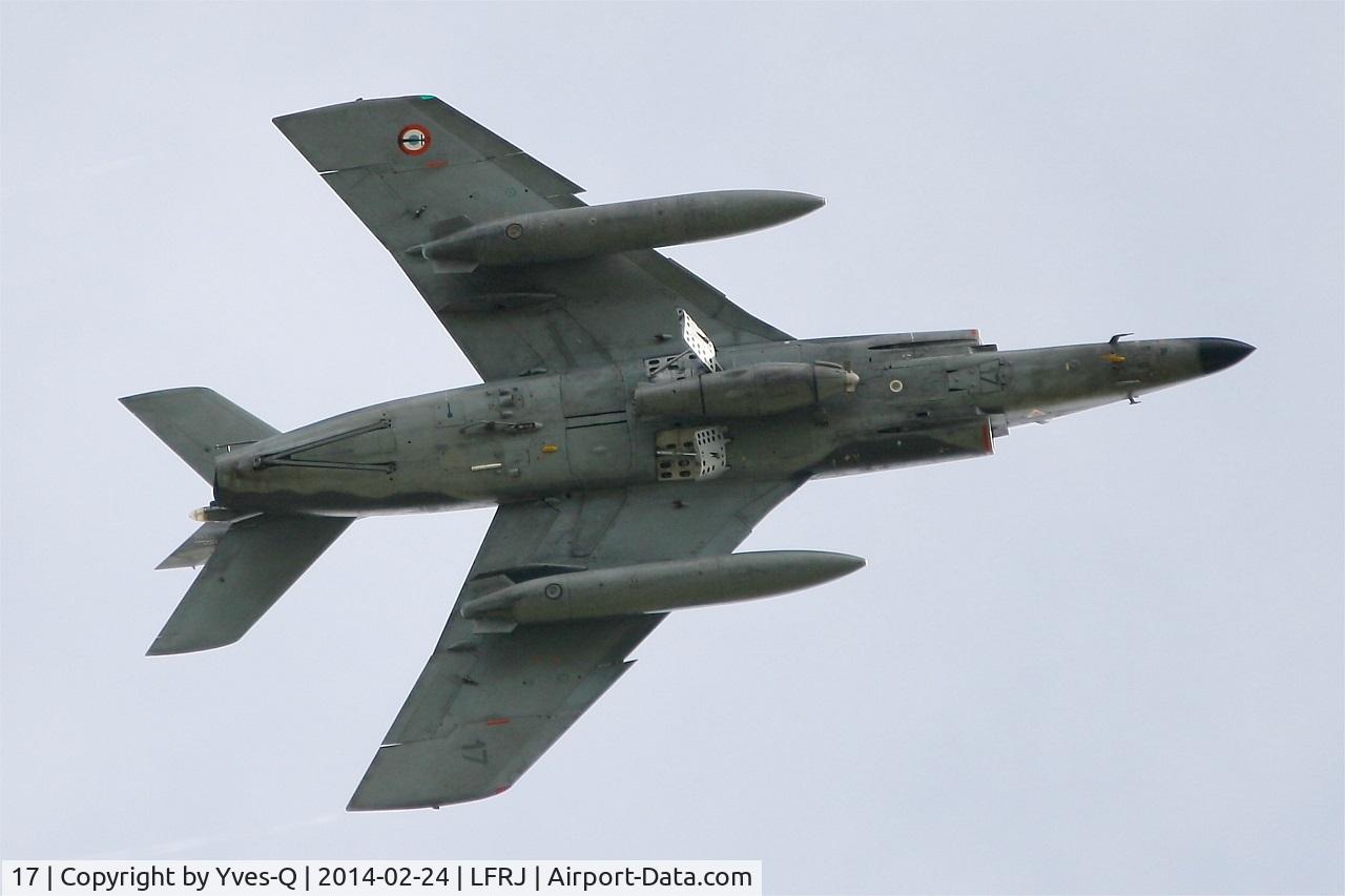 17, Dassault Super Etendard C/N 17, French Naval Aviation Dassault Super Etendard M (SEM), Break over Landivisiau Naval Air Base (LFRJ)