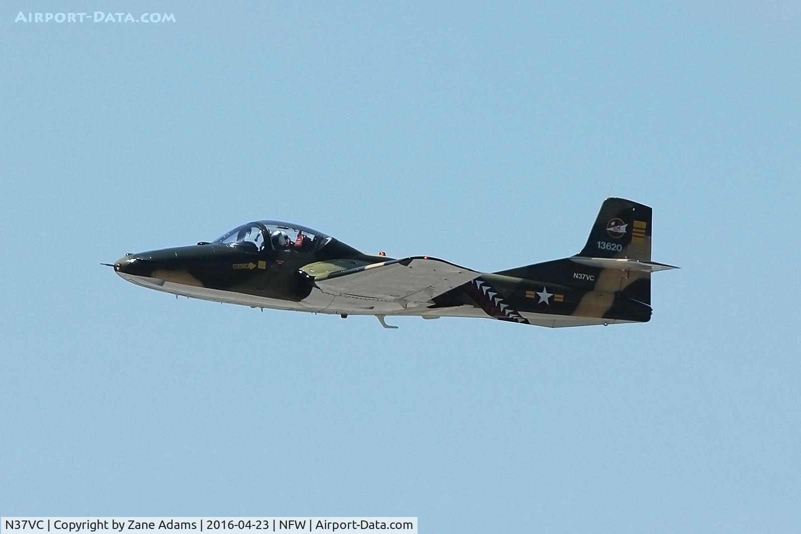 N37VC, 1967 Cessna T-37C Tweety Bird C/N 40976, 2016 NAS Fort Worth Airshow
