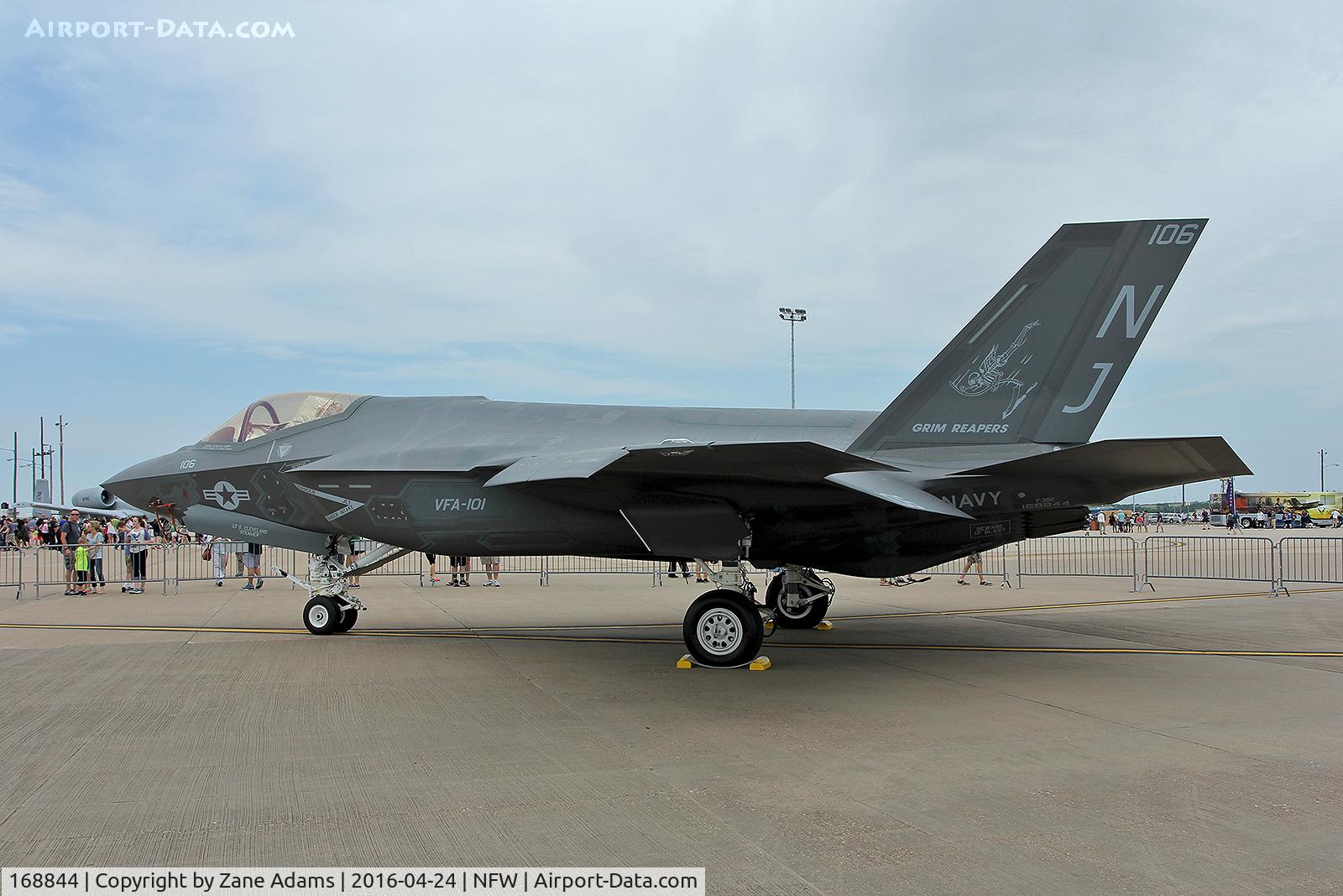 168844, 2014 Lockheed Martin F-35C Lightning II C/N CF-13, 2016 NAS Fort Worth Airshow