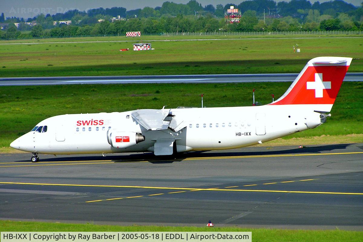 HB-IXX, 1995 British Aerospace Avro 146-RJ100 C/N E3262, BAe 146RJ-100 [E3262] (Swiss European Air Lines) Dusseldorf~D 18/05/2006