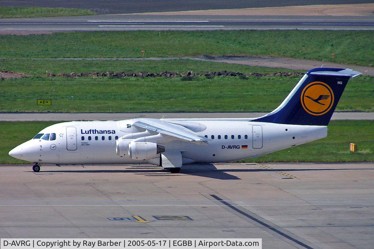 D-AVRG, 1995 British Aerospace Avro 146-RJ85 C/N E.2266, BAe 146-RJ85 [E2266] (Lufthansa Regional) Birmingham Int'l~G 17/05/2005