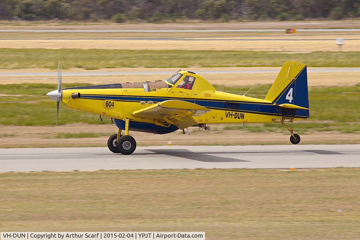 VH-DUN, 1979 Ayres S2R-T34 Thrush C/N 6038, Jandakot WA February 2015
